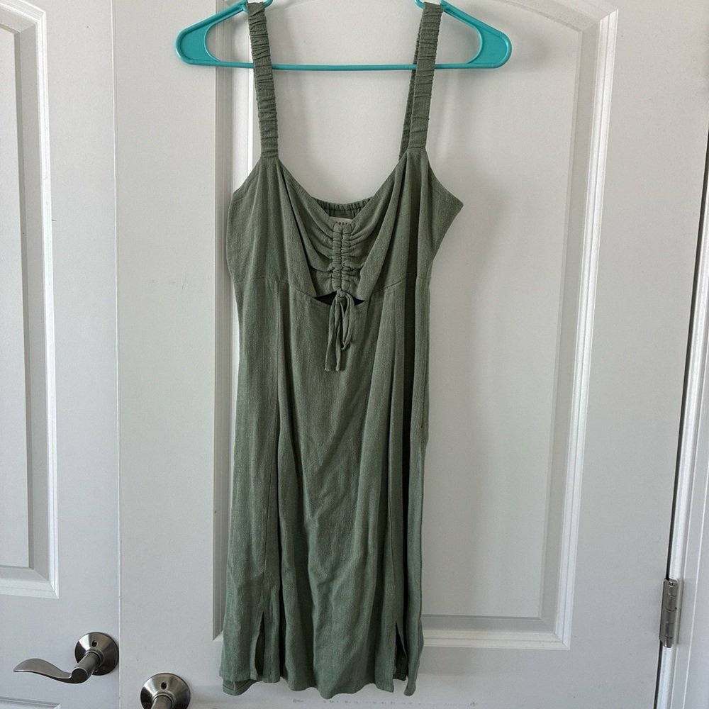 Aeropostale Green Midi Dress